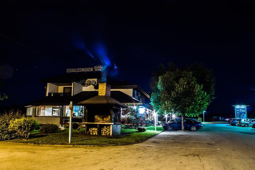 Restaurant Rooms Pino Slunj Exterior foto